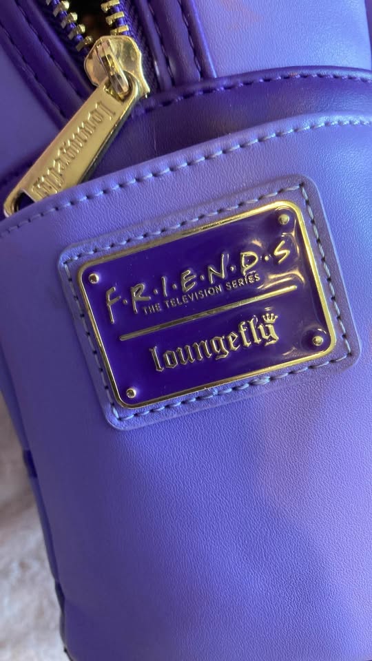 Loungefly FRIENDS 'Front Door' Mini Backpack, Purple